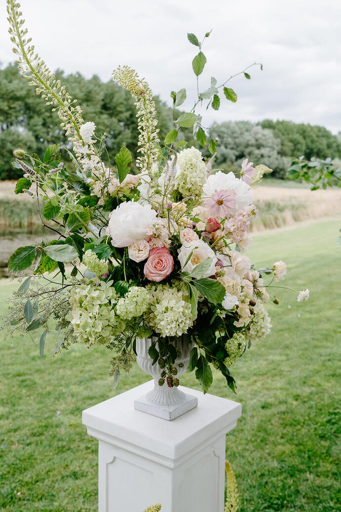 Wedding styling at the willow marsh farm